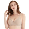 thumbnail image 1 of Sngxgn Wireless Bras for Women Bras for Women Comfort(Khaki,XL), 1 of 4