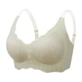 thumbnail image 1 of Sngxgn Wireless Bras for Women,Comfortable Seamless Bra Bralettes Adjustable Straps Everyday Bra(Green,M), 1 of 4