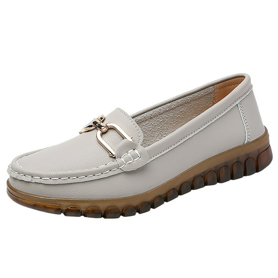 Sngxgn Women Ballet Flats Ballerina Shoes Comfort Slip on Flat Shoes(Grey,39)