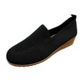 thumbnail image 1 of Sngxgn Women Ballet Flats Shoes Comfortable Slip on Shoes Casual Dress Shoes Slip on Shoes(Black,42), 1 of 7