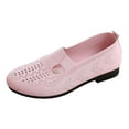thumbnail image 1 of Sngxgn Women Ballet Flats Shoes Comfortable Slip on Shoes Casual Dress Shoes Slip on Shoes(Pink,40), 1 of 8