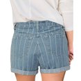 thumbnail image 1 of Sngxgn Women Casual High Waisted Denim Shorts Frayed Raw Hem Ripped Jeans Shorts(Sky Blue,M), 1 of 5
