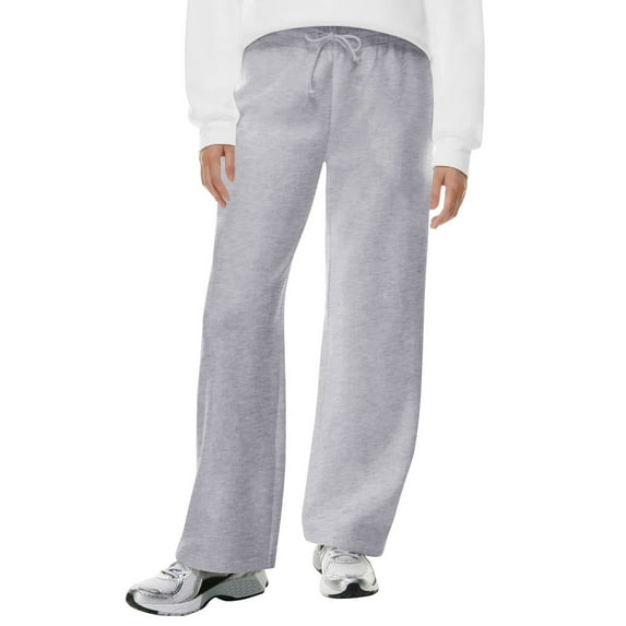 Sngxgn Women Casual Wide Leg Pants High Waisted Business Work Casual Pants Loose Pants(Grey,S)