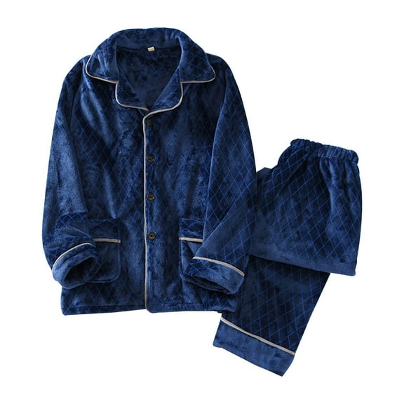 Sngxgn Women Nightwear Short Sleeve Shirt and Shorts Pajama Set V Neck Sleepwear(Navy,M)