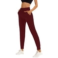 thumbnail image 1 of Sngxgn Women Pants Stretchy Work Slacks Casual Straight Leg Trousers with Pockets(,XL), 1 of 9