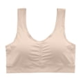 thumbnail image 1 of Sngxgn Women Sports Bras High Impact Workout Gym Activewear Bra(Beige,XXXL), 1 of 4