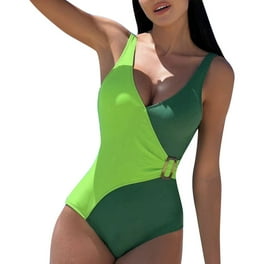 Cupshe Women's Geo-Print One Piece Swimsuit with Strappy