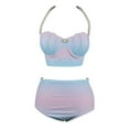 thumbnail image 1 of Sngxgn Women Swimsuit Sport Bathing Suit Swimwear(Sky Blue,L), 1 of 3