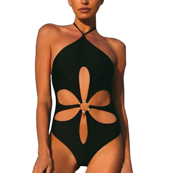 Sngxgn Women Swimsuit Tummy Control Bathing Suits Modest Full Coverage Swimwear(Black,XXL)