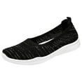 thumbnail image 1 of Sngxgn Women's Ballet Dress Flats — Comfortable, Slip On Flat Shoes for Casual, Dressy and Work(Black,37), 1 of 7