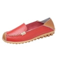 thumbnail image 1 of Sngxgn Women's Ballet Flat Dressy Casual Shoes Women Flats(Red,42), 1 of 7