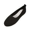 thumbnail image 1 of Sngxgn Flats for Women Soft Slip On Flat Shoes Work Flat Woman Walking Shoes Comfortable Casual(Black,40), 1 of 8