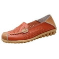 thumbnail image 1 of Sngxgn Women's Ballet Flats Ballerina Shoes Comfort Slip on Flat Shoes(Orange,38), 1 of 8