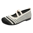 thumbnail image 1 of Sngxgn Women's Ballet Flats Comfortable Flats Shoes for Women(Black,40), 1 of 7