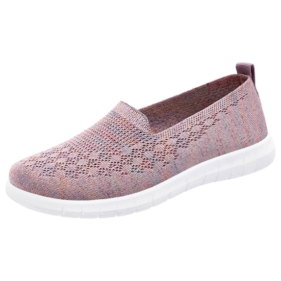 Sngxgn Women's Ballet Flats Comfortble Flat Shoes for Office Work Casual Dress Shoes(Pink,37)