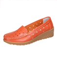 thumbnail image 1 of Sngxgn Women's Ballet Flats Slip On Flats Shoes Casual Dress Shoes Ballet Flat(Orange,40), 1 of 3