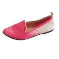 thumbnail image 1 of Sngxgn Women's Ballet Flats Walking Flats Slip On Work Shoes Flats Shoes for Woman Soft Lightweight(Hot Pink,40), 1 of 7