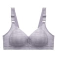 thumbnail image 1 of Sngxgn Women's Bra Wireless T-Shirt Bra(Grey,38), 1 of 3