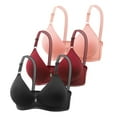 thumbnail image 1 of Sngxgn Women's Bra Women's Light Wireless Bra with Foam, Full-Coverage T-Shirt Bra(BK1,42), 1 of 2