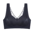 thumbnail image 1 of Sngxgn Women's Bralette Cotton Bra Top Gym Activewear Bra(Black,M), 1 of 3