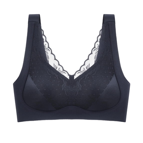 Sngxgn Women's Bralette Cotton Bra Top Gym Activewear Bra(Black,M)
