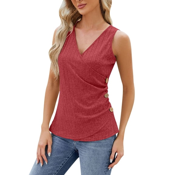 Sngxgn Women's Cami Stretch Camisole Straps(Red,L)