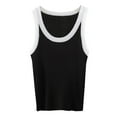 thumbnail image 1 of Sngxgn Women's Camisole Spaghetti Straps Tank Top(Dark Blue,One Size), 1 of 3