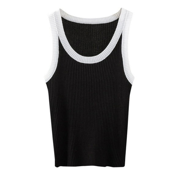 Sngxgn Women's Camisole Spaghetti Straps Tank Top(Dark Blue,One Size)