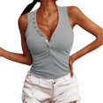 thumbnail image 1 of Sngxgn Women's Camisole Tops Undershirts Spaghetti Strap Tank Top(Grey,M), 1 of 5