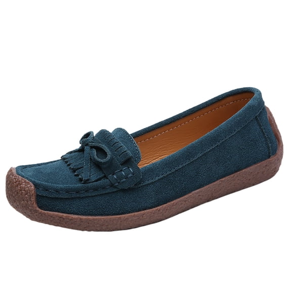 Sngxgn Women's Casual Flat Shoes for Women Ladies(Green,38)