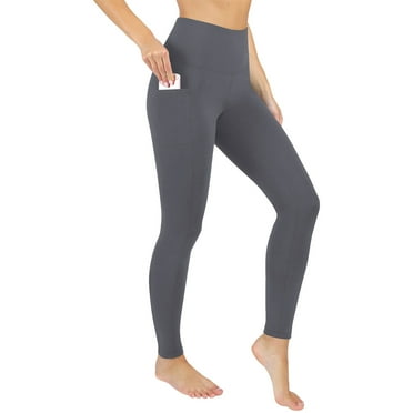 Sngxgn Women's Casual Skinny Leggings Stretchy High Waisted Work Pants(Grey,L)