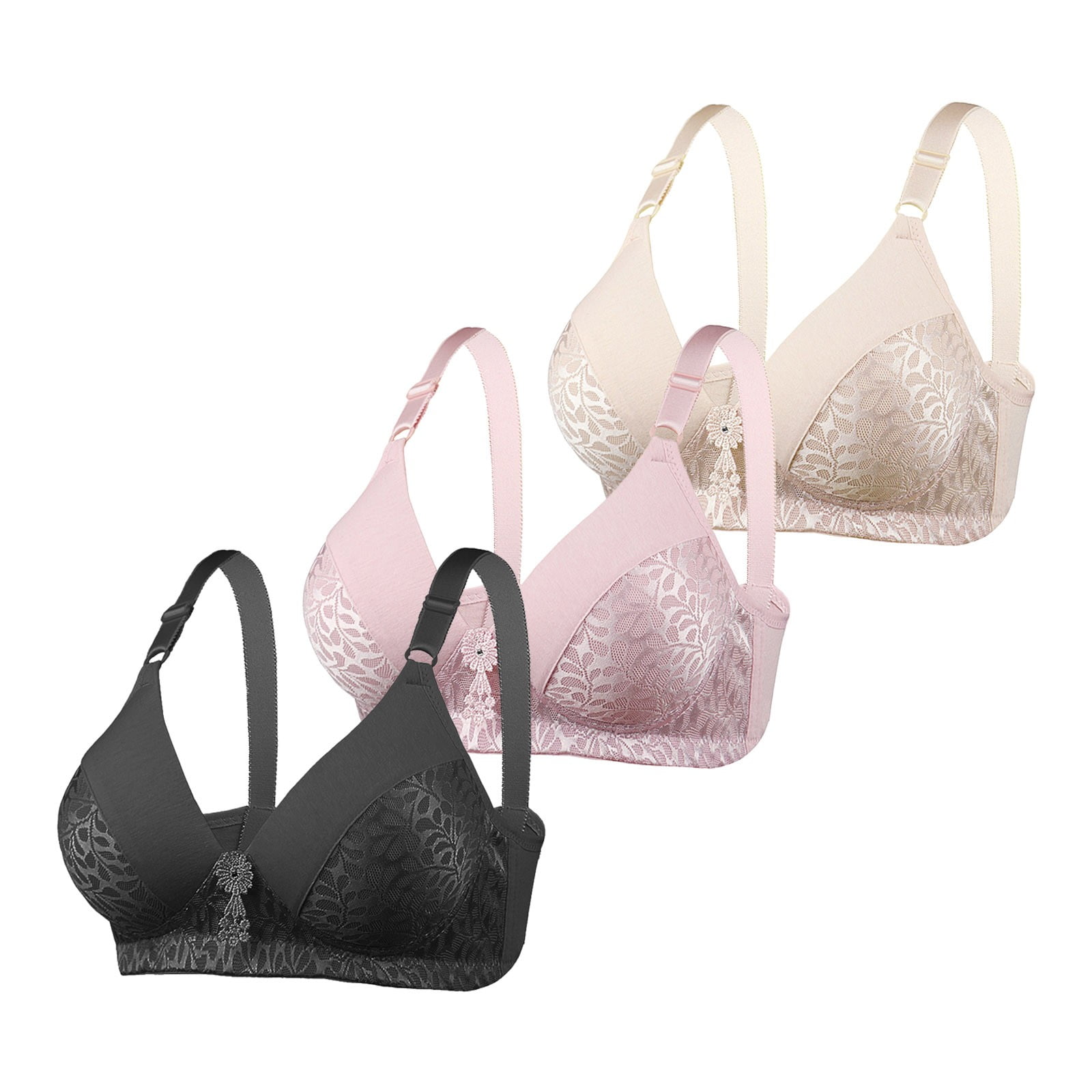 Bali Women's Comfort Front Close Underwire Bra - Smoothing Support With Comfort Band