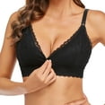 thumbnail image 1 of Sngxgn Women's Comfort-Strap Wireless, Full-Coverage Bra(Black,XL), 1 of 6