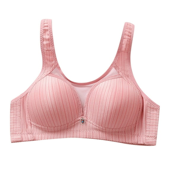 Sngxgn Women's Comfort Underwire Bra, Full Coverage Convertible T-Shirt Bra(Rose Gold,42)