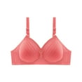 thumbnail image 1 of Sngxgn Women's Comfort Wireless, Comfort Full-Coverage Bra(Pink,40/90), 1 of 2