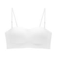 thumbnail image 1 of Sngxgn Women's Comfort Wireless, Comfort Full-Coverage Bra(White,32), 1 of 6