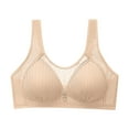 thumbnail image 1 of Sngxgn Women's Comfort Wireless, Seamless Cooling T-Shirt Bra(Beige,40/90), 1 of 2