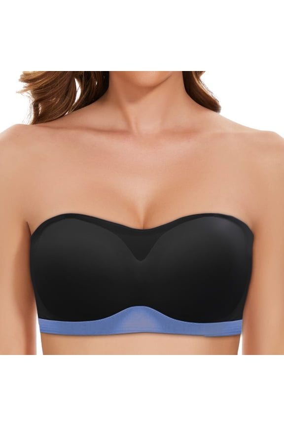 Women's Comfort Wireless, Seamless Cooling T-Shirt Bra(Black,XL)