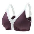 thumbnail image 1 of Sngxgn Women's Comfort Wireless, Seamless Cooling T-Shirt Bra(Purple,36), 1 of 3