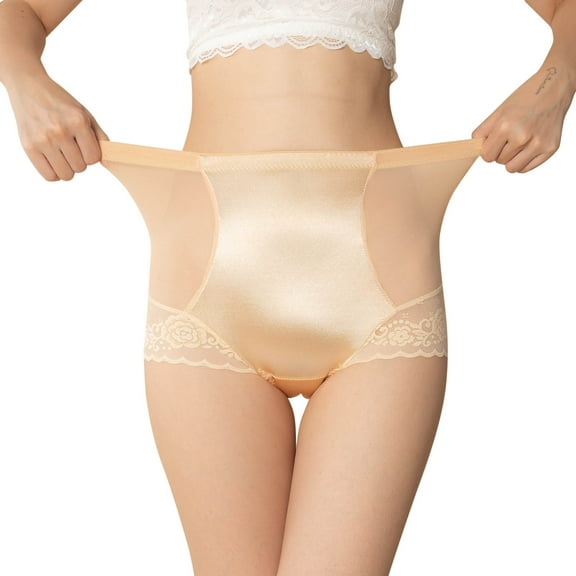Sngxgn Women's Cotton Underwear, Super Soft Designed with Comfort(Beige,XL)