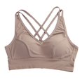 thumbnail image 1 of Sngxgn Women's Fit Lightly Lined Bra T-shirt Bra(Coffee,One Size), 1 of 5