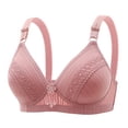 thumbnail image 1 of Sngxgn Women's Fit Lightly Lined Bra T-shirt Bra(Pink,38), 1 of 2