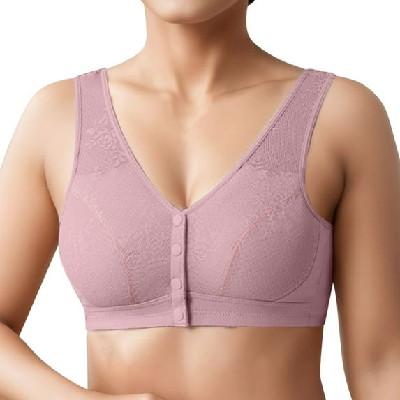 Sngxgn Women's Fit T-shirt Bra, Lightly-lined Underwire Bra(Purple,44)