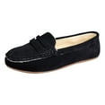 thumbnail image 1 of Sngxgn Women's Flats Comfort Ballet Flats Shoes Casual Slip On Shoes(Black,38), 1 of 6