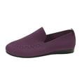 thumbnail image 1 of Sngxgn Women's Flats Comfort Ballet Flats Shoes Casual Slip On Shoes(Purple,39), 1 of 8