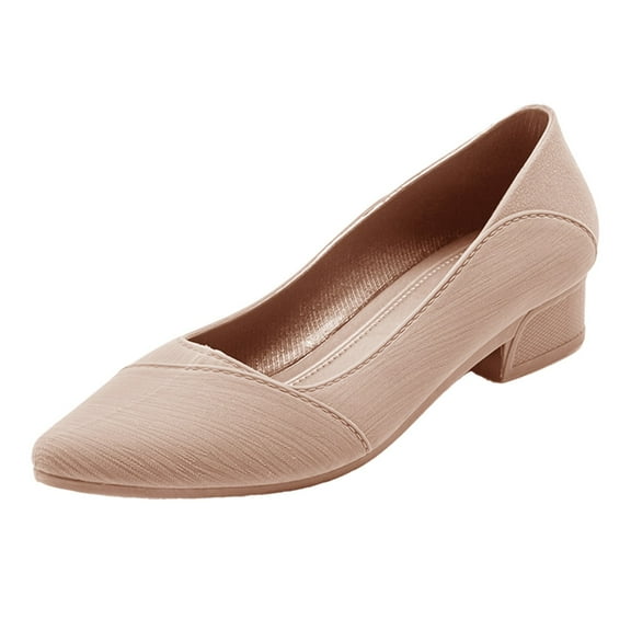 Sngxgn Women’s Flats Shoes Comfortable Slip On Casual Ballet Flats Dress Shoes Flats(Beige,38)