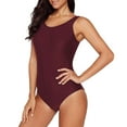 thumbnail image 1 of Sngxgn Women's Floral Print Swimwear Drawstring Swimsuit(,XL), 1 of 9