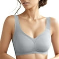 thumbnail image 1 of Sngxgn Women's Full Figure Beauty Back Smoothing Bra(Grey,XXXXL), 1 of 6