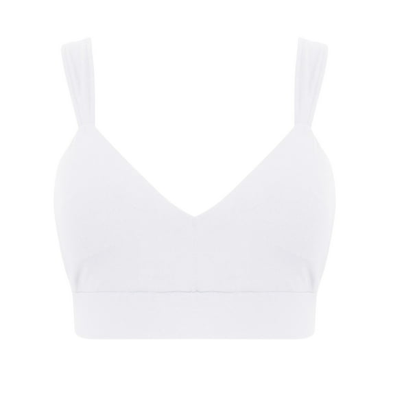 Sngxgn Women's Full Support High Impact Lightly Lined Underwire Sports Bra(White,XXXL)