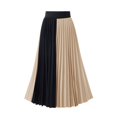 thumbnail image 1 of Sngxgn Women's High Waist Slit Hem Rib Knit Midi Bodycon Skirt(A,One Size), 1 of 4